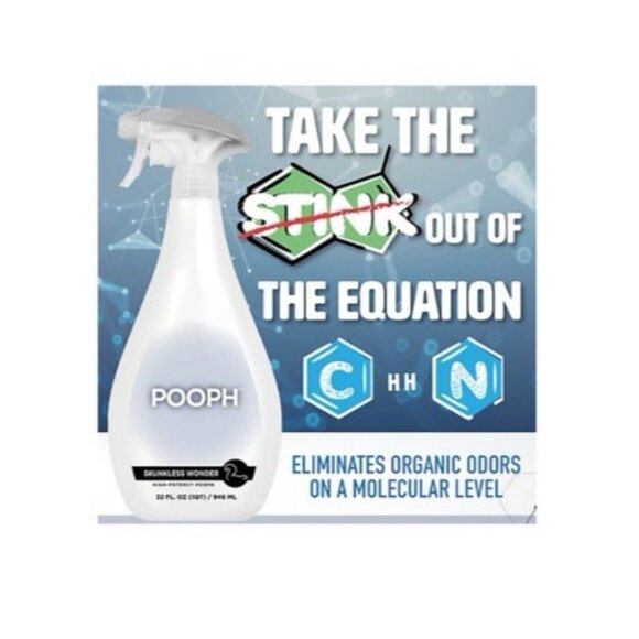 POOPH Skunkless Wonder Get Rid of Pet Skunk Smell Odor Eliminator 32 oz New Safe - Picture 6 of 10